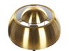 Tischlampe gold / schwarz 44 cm rund SENETTE_822329