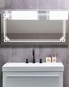 Badspiegel mit LED-Beleuchtung rechteckig 120 x 60 cm AVRANCHES_863030