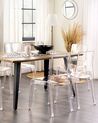 Set of 2 Dining Chairs Transparent WESTBRIDGE_844661