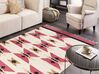 Bavlnený kelímový koberec 160 x 230 cm viacfarebný GARNI_870138