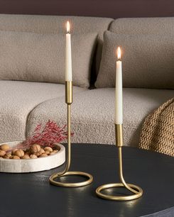 Kynttilänjalka rauta kulta 2 kpl BUNYU Kynttilänjalka rauta kulta 2 kpl BUNYU