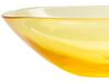Aufsatzwaschbecken gelb oval 54 x 36 cm MOENGO_891754