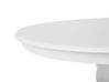 Tavolo tondo 100cm con base in legno bianco AKRON_714113