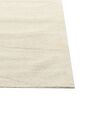 Teppich Wolle beige 200 x 300 cm abstraktes Muster SASNAK_884342