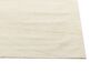 Teppich Wolle beige 200 x 300 cm abstraktes Muster SASNAK_884342
