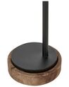 Lámpara de mesa de madera de mango oscura/negro 62 cm KOLAR_868176