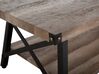 Table basse bois foncé 100 x 55 cm CARLIN _751631