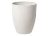 Set di 2 vasi bianco crema 35 x 35 x 42 cm CROTON_841618