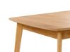 Rozkladací jedálenský stôl 150/190 x 90 cm svetlé drevo MADOX_858504