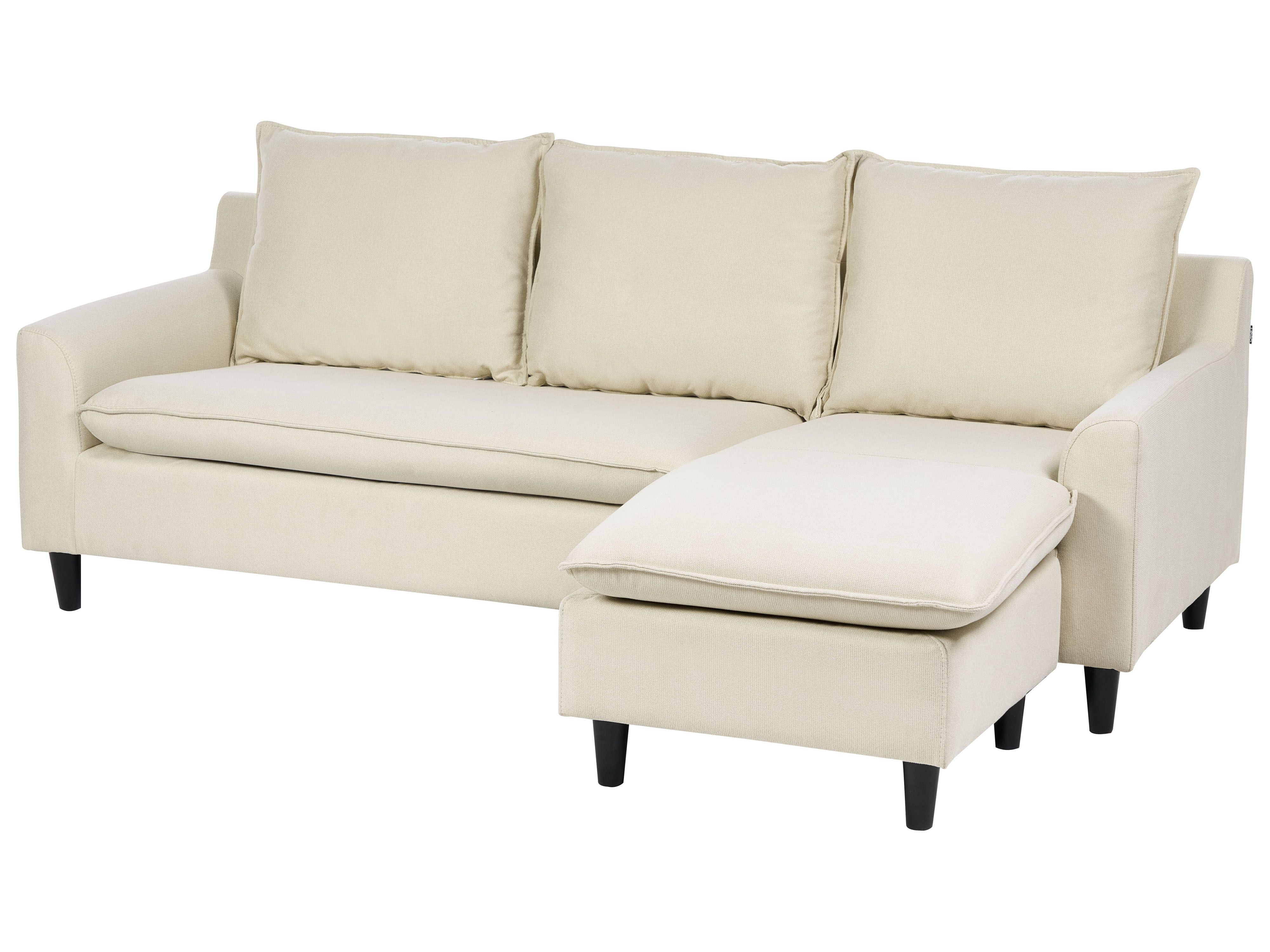 Narożnik obustronny beżowy ELVENES