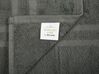 Set di 11 asciugamani in cotone grigio ATAI_793895