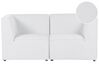 2 pers. sofa off-white fløjl LEMVIG_875522