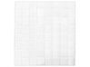 Edredão de algodão branco 4 estações 240 x 220 cm TELENO_807618