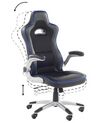 Executive Chair Black with Blue MASTER_756048