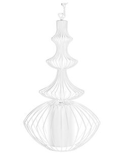 Riippuvalaisin metalli valkoinen KOLVA Riippuvalaisin metalli valkoinen KOLVA