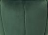 Pouf dunkelgrün Samtstoff ⌀ 43 cm IRVING_766802