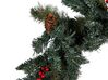 Vánoční girlanda zasněžená osvětlená 270 cm zelená TENALA_813329