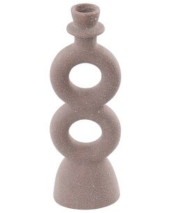 Kynttilänjalka posliini beige 23 cm NAOUSA Kynttilänjalka posliini beige 23 cm NAOUSA