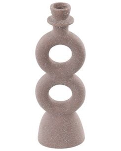 Kynttilänjalka posliini beige 23 cm NAOUSA Kynttilänjalka posliini beige 23 cm NAOUSA