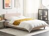Bed stof beige 140 x 200 cm FITOU_875994