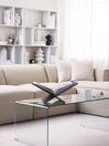 Glass Coffee Table Transparent KENDALL_820058