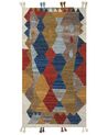Wool Kilim Area Rug 80 x 150 cm Multicolour ARZAKAN_858316