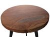 Tavolino legno scuro ⌀ 45 cm DETAH_728730