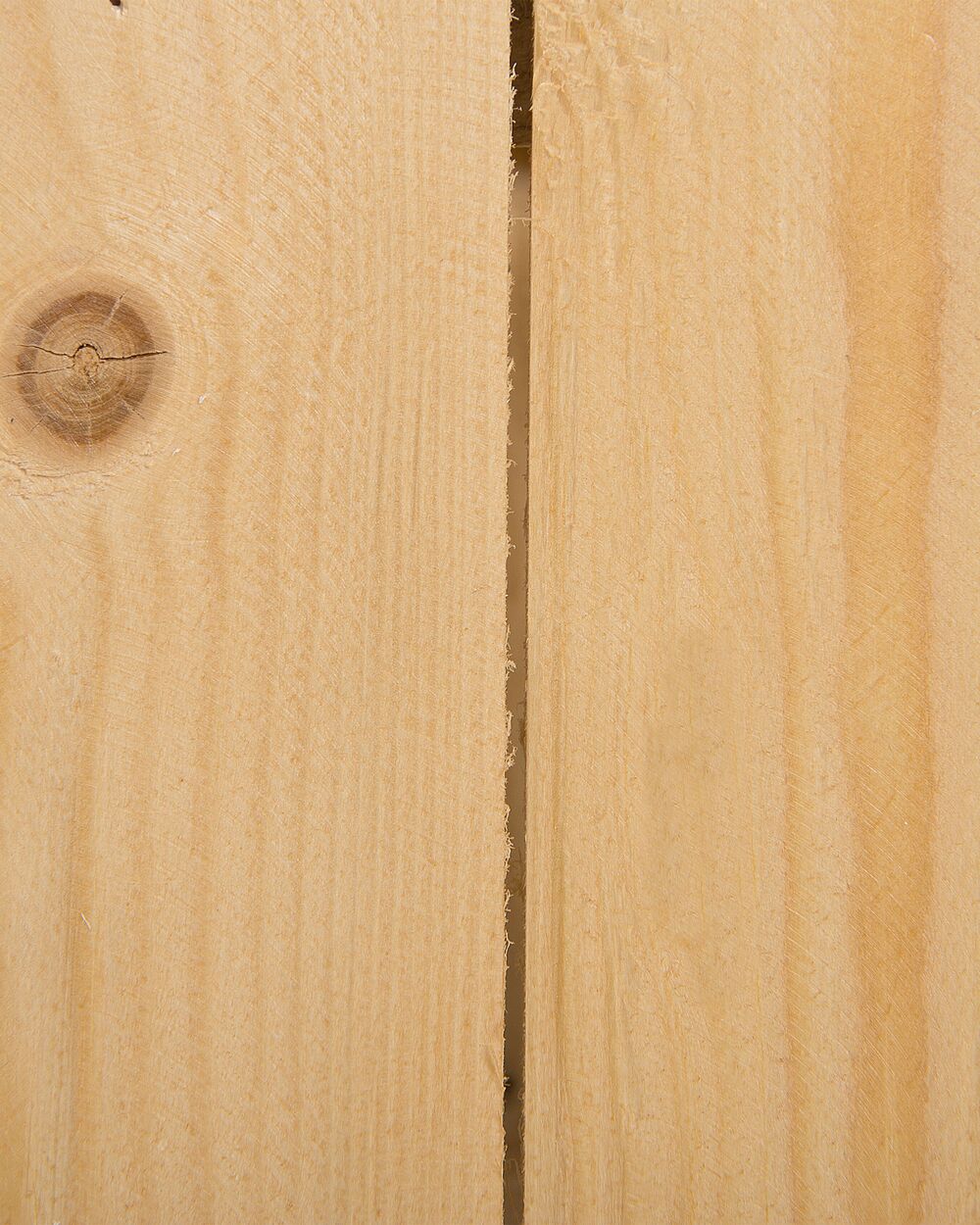 TRIKALA 66 Holz hellbraun 24 cm Blumentopf rechteckig x 24 x