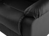 Faux Leather Manual Recliner Living Room Set Black BERGEN_681626