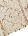 Teppich Baumwolle / Nutzhanf beige 200 x 300 cm zweiseitig SANAO_869947