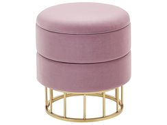 Rahi sametti säilytystila vaaleanpunainen ⌀ 37 cm ELGIN Rahi sametti säilytystila vaaleanpunainen ⌀ 37 cm ELGIN