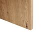 Beistelltisch hellbraun Holzoptik rund ⌀ 42 cm STANTON_912824