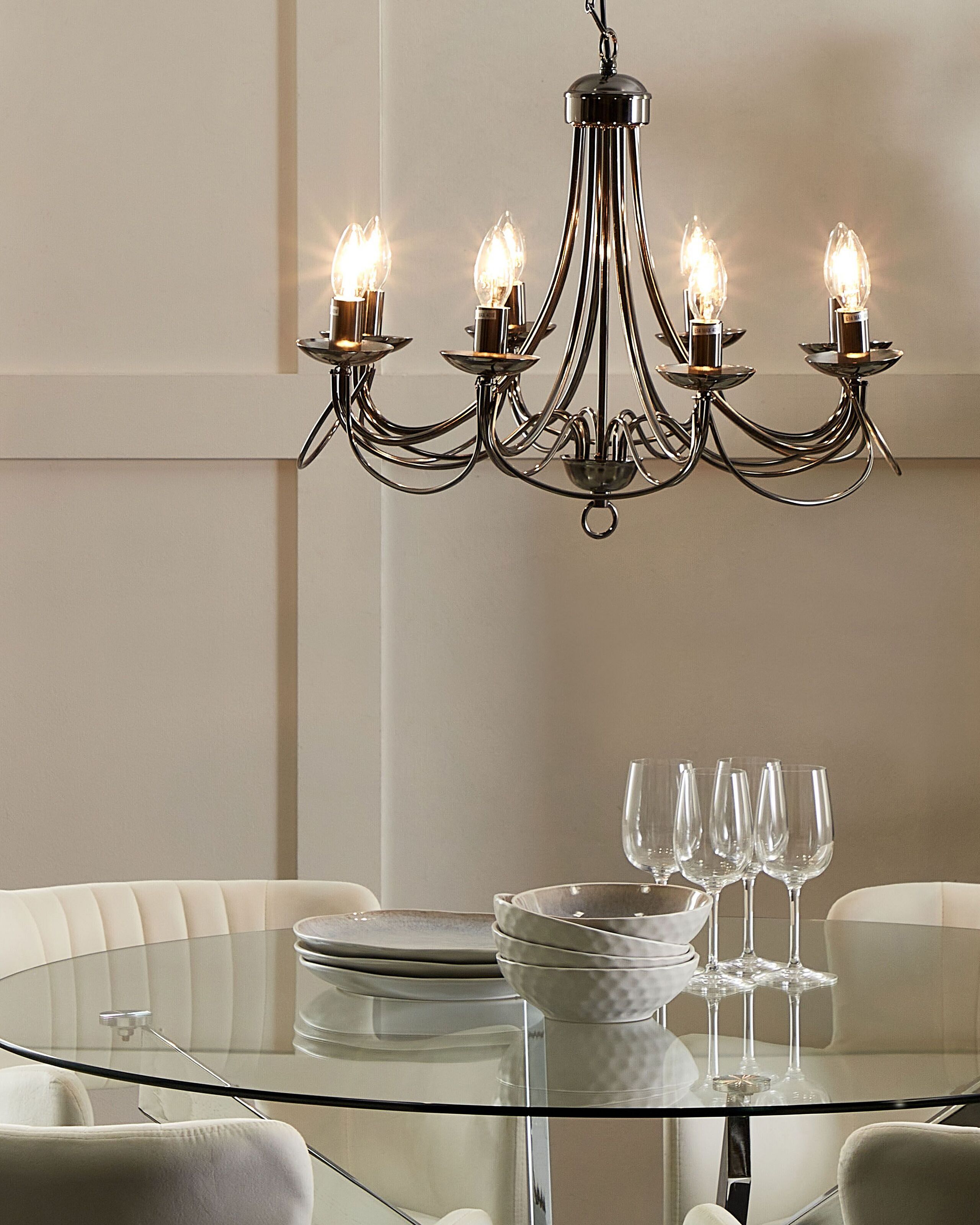 Lustre preto TEESTA