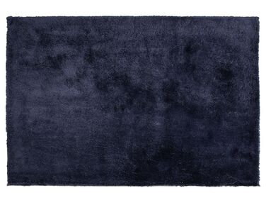 Vloerkleed polyester donkerblauw 200 x 300 cm EVREN