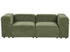 Sofa modułowa 2-osobowa sztruksowa zielona FALSTERBO_916276
