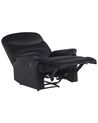 Velvet Recliner Chair Black ESLOV_779813