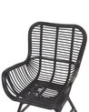  Rattan Accent Chair Black TOGO_801314