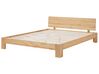 Łóżko drewniane 180 x 200 cm jasne ROYAN_726542