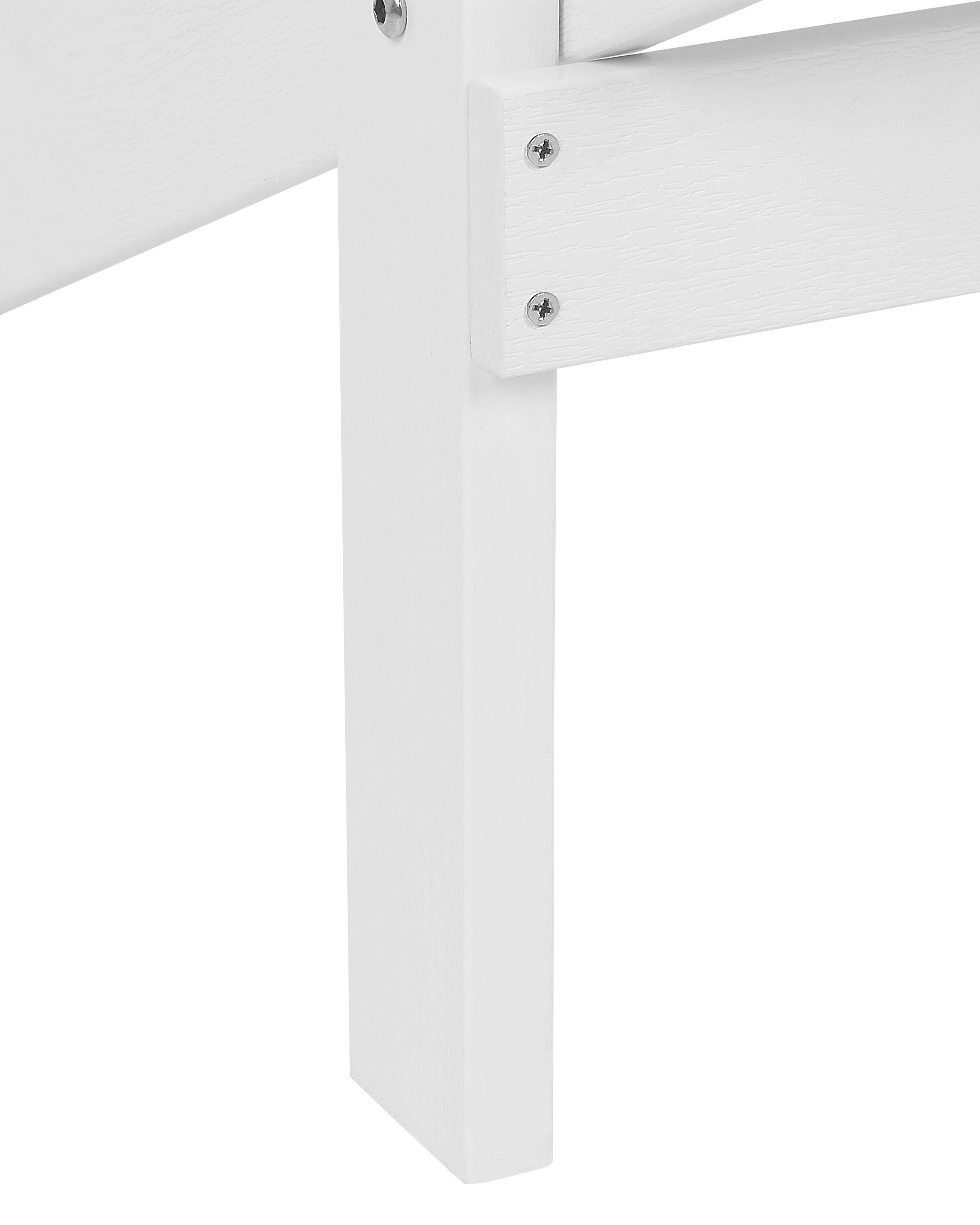 Sedia a dondolo da giardino in plastica rosa chiaro per bambini Adirondack