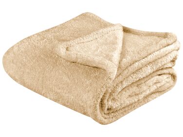 Blanket 125 x 150 cm Sand Beige NAMDU