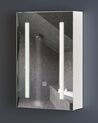 Szafka łazienkowa wisząca z lustrem LED 40 x 60 cm biała CAMERON_884961