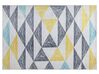 Tapis 230 x 160 cm motif triangulaire multicolore KALEN_755533