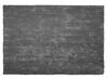 Tappeto shaggy grigio scuro 140 x 200 cm DEMRE_683514