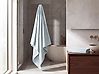 Lot De 2 Serviettes De Bain à Carreaux En Coton - 140x70 Cm - Jaune Moutarde, épais 520 G/m² - Très Absorbantes - 5
