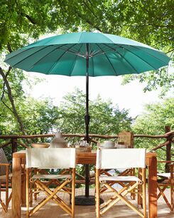 Aurinkovarjo smaragdinvihreä ⌀ 255 cm BAIA Aurinkovarjo smaragdinvihreä ⌀ 255 cm BAIA