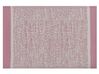 Vloerkleed polypropyleen roze 120 x 180 cm BALLARI_766574