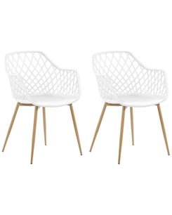 Tuoli muovi valkoinen 2 kpl NASHUA Tuoli muovi valkoinen 2 kpl NASHUA