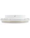 Metal LED Ceiling Lamp ⌀ 42 cm White and Gold TAPING_824927