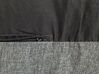 Poltrona sacco tessuto grigio chiaro 73 x 75 cm DROP_798917