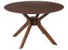 Okrúhly jedálenský stôl ⌀ 120 cm tmavé drevo TYMIS_826930